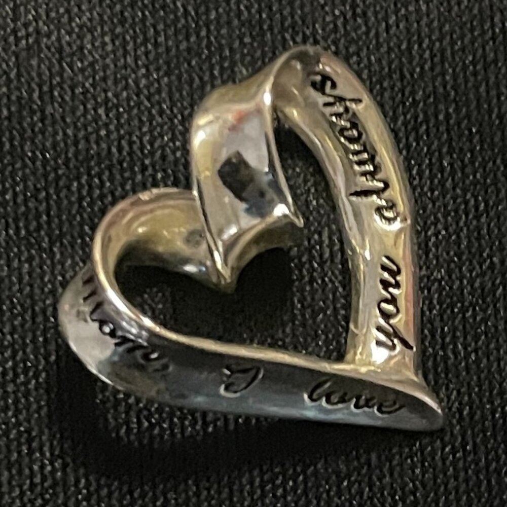 Sterling "Mom, I love you always" Necklace